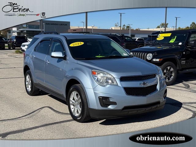 2014 Chevrolet Equinox LT at Tom O'Brien Chrysler Jeep Dodge Ram in Indianapolis IN