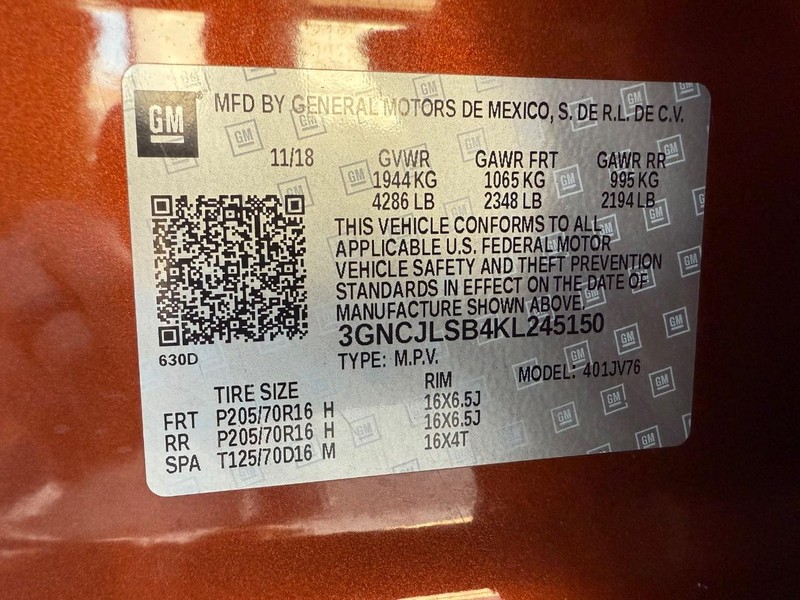 Chevrolet Trax Vehicle Full-screen Gallery Image 25