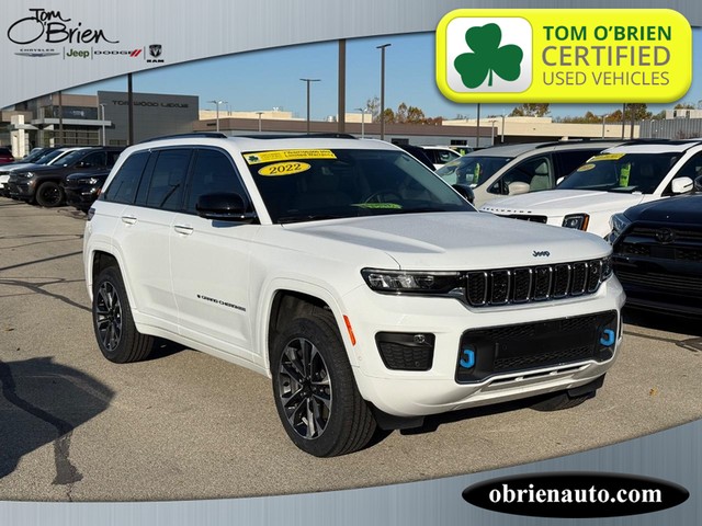 2022 Jeep Grand Cherokee 4xe 4WD Overland at Tom O'Brien Chrysler Jeep Dodge Ram in Indianapolis IN