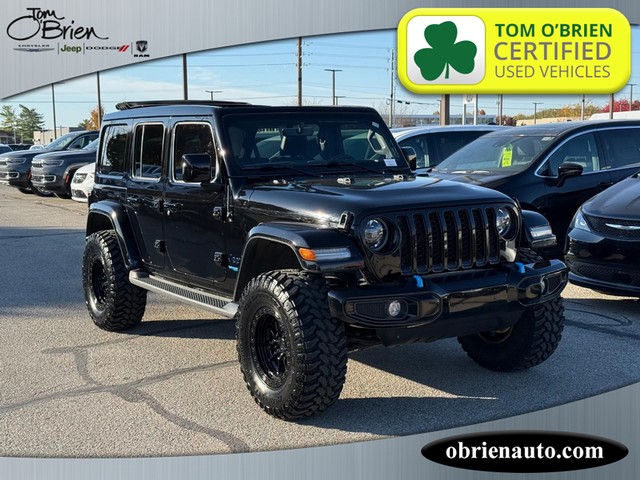 2021 Jeep Wrangler 4xe Unlimited Sahara High Altitude at Tom O'Brien Chrysler Jeep Dodge Ram in Indianapolis IN