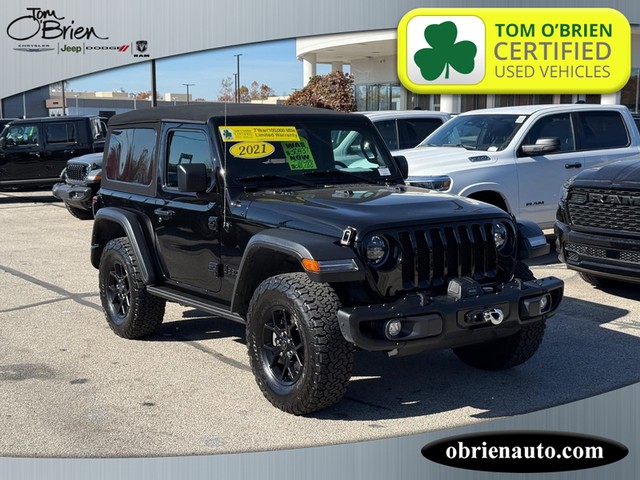 2021 Jeep Wrangler Sport S at Tom O'Brien Chrysler Jeep Dodge Ram in Indianapolis IN