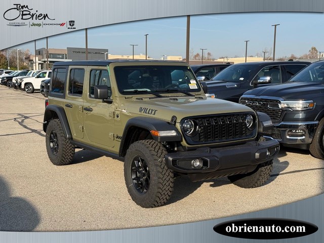 2026 Jeep Wrangler Willys at Tom O'Brien Chrysler Jeep Dodge Ram in Indianapolis IN