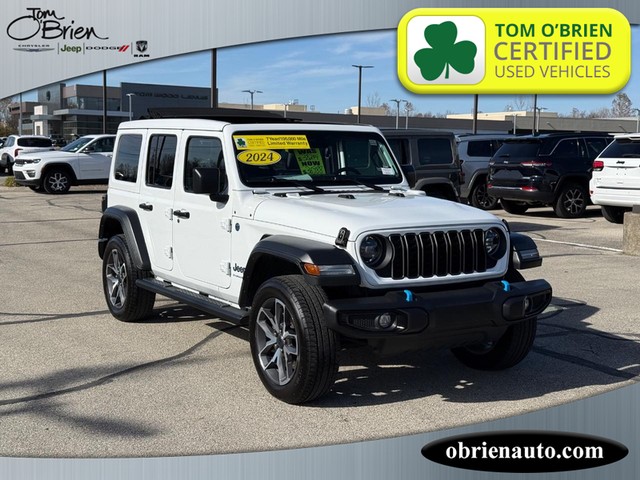 2024 Jeep Wrangler 4xe Sport S at Tom O'Brien Chrysler Jeep Dodge Ram in Indianapolis IN