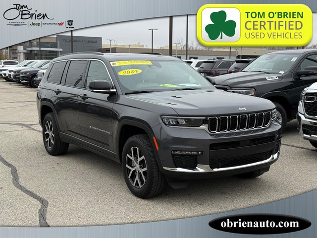 2024 Jeep Grand Cherokee L Limited at Tom O'Brien Chrysler Jeep Dodge Ram in Indianapolis IN