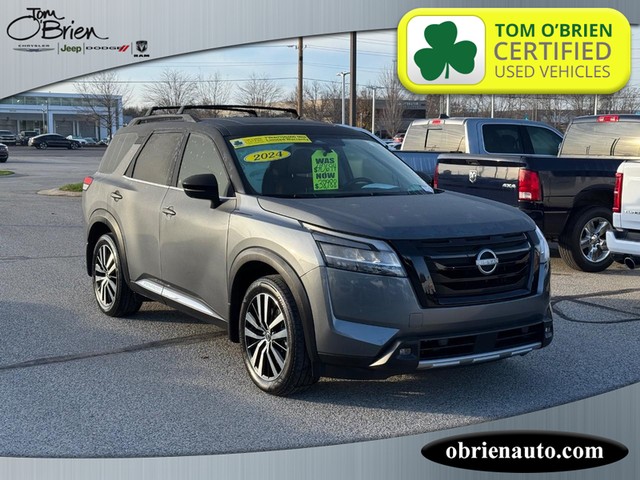 2024 Nissan Pathfinder Platinum at Tom O'Brien Chrysler Jeep Dodge Ram in Indianapolis IN