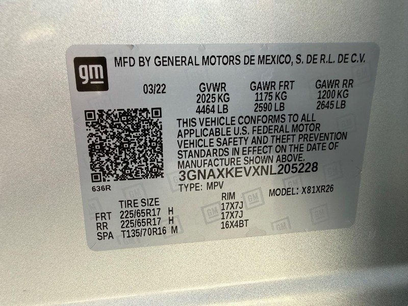 Chevrolet Equinox Vehicle Full-screen Gallery Image 27