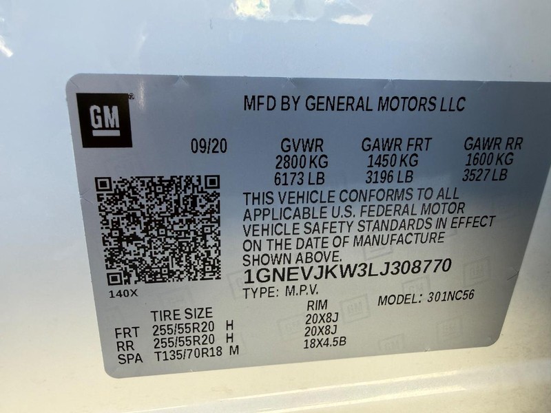 Chevrolet Traverse Vehicle Full-screen Gallery Image 30
