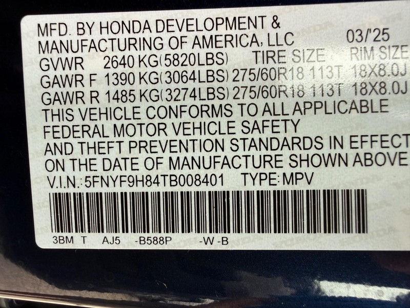 Honda Passport Vehicle Full-screen Gallery Image 29