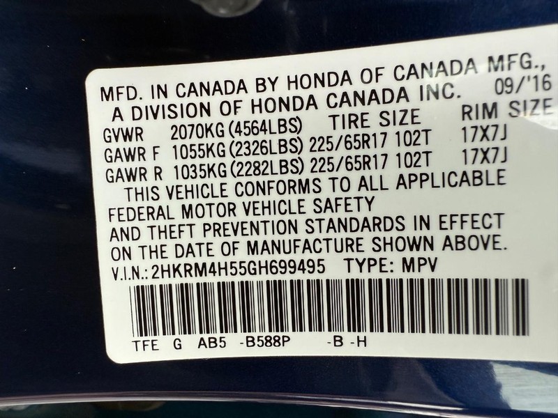 Honda CR-V Vehicle Image 27
