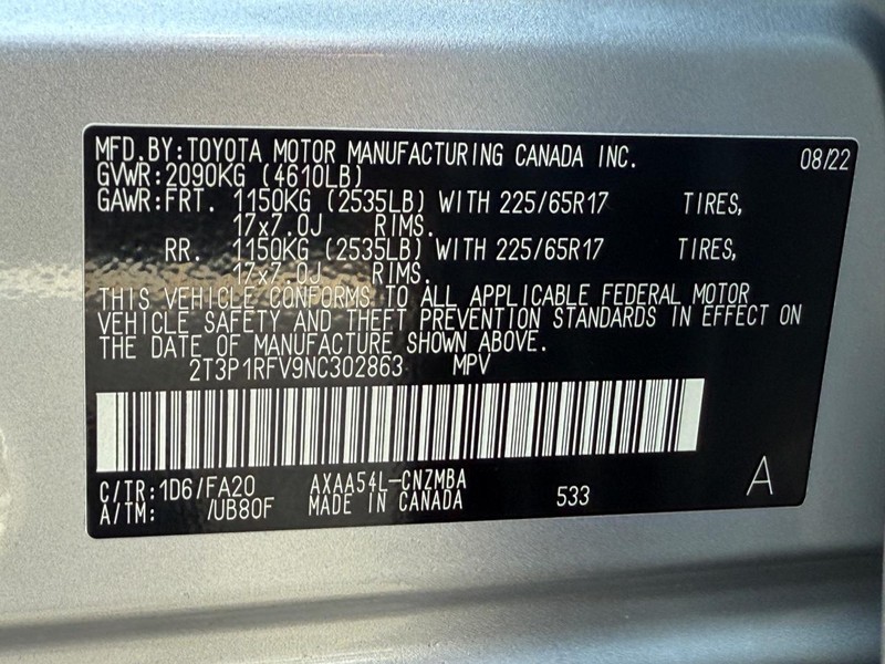 Toyota RAV4 Vehicle Image 26