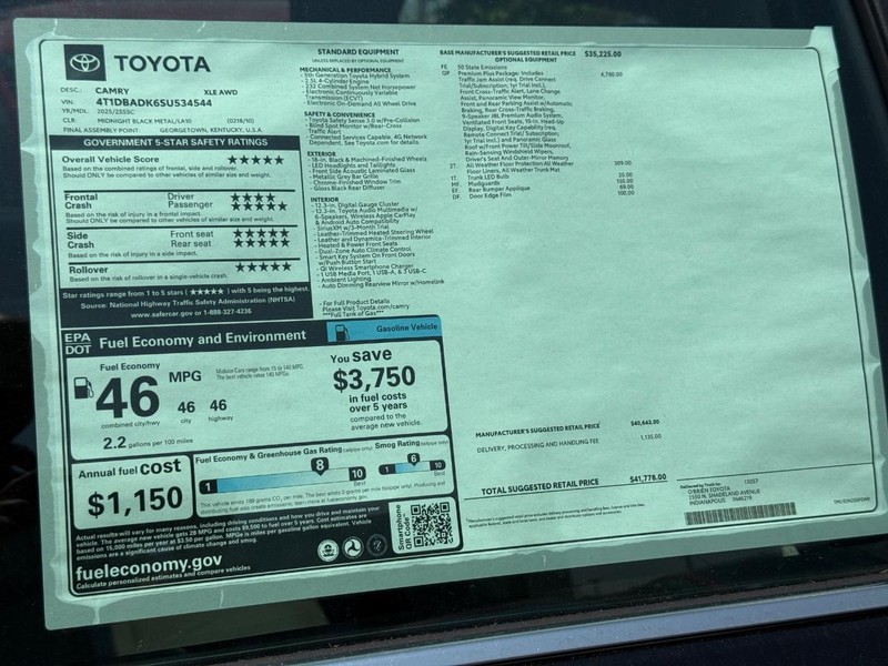 Toyota Camry Vehicle Image 22