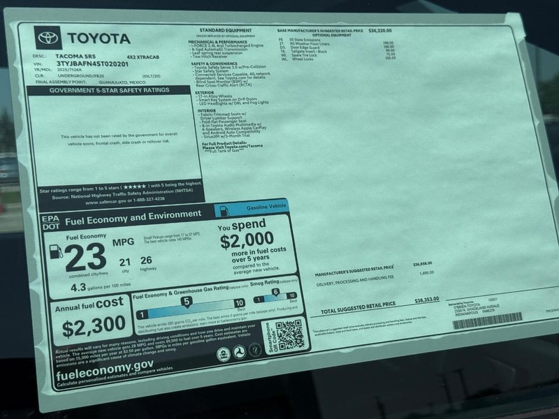 Toyota Tacoma 2WD Vehicle Image 20