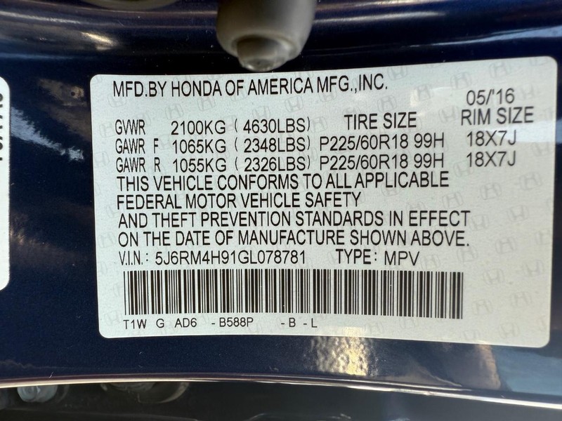 Honda CR-V Vehicle Image 29