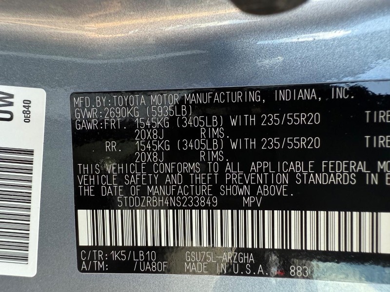Toyota Highlander Vehicle Image 27