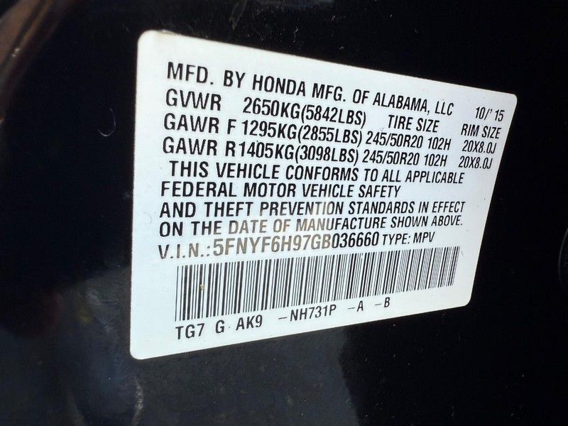Honda Pilot Vehicle Image 29