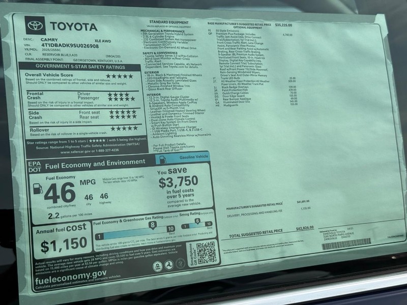 Toyota Camry Vehicle Image 22