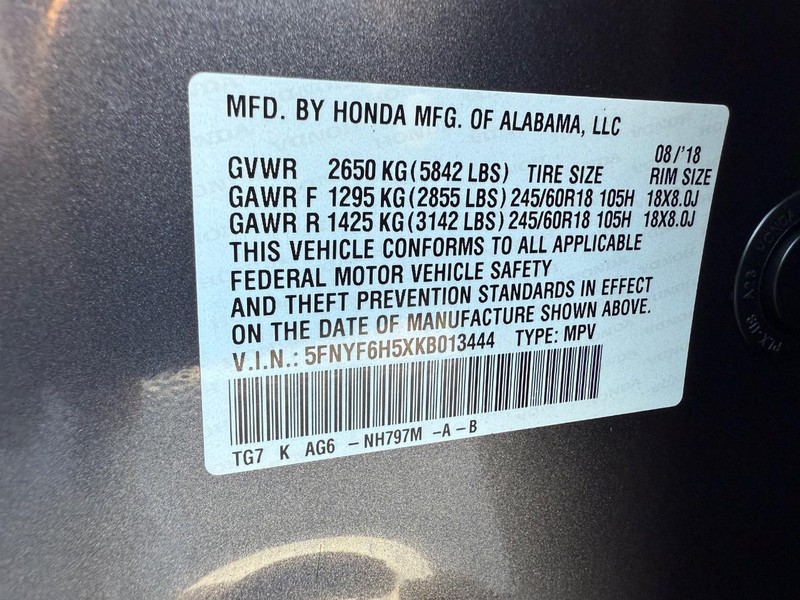 Honda Pilot Vehicle Image 30