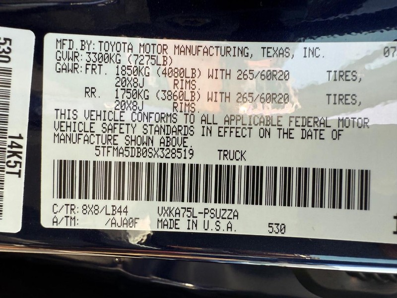 Toyota Tundra 4WD Vehicle Image 22
