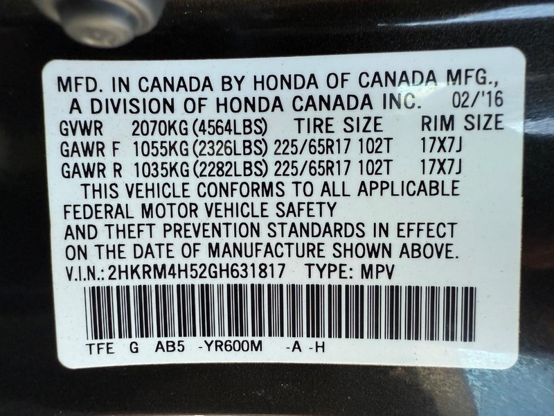 Honda CR-V Vehicle Image 28