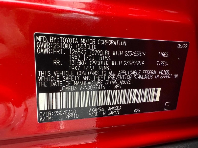 Toyota RAV4 Prime Vehicle Image 29