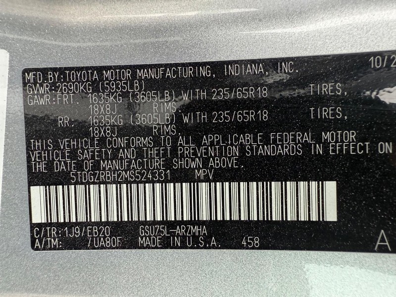 Toyota Highlander Vehicle Image 29
