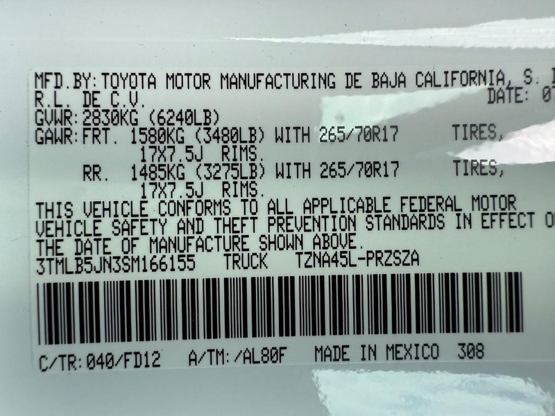 Toyota Tacoma 4WD Vehicle Image 20