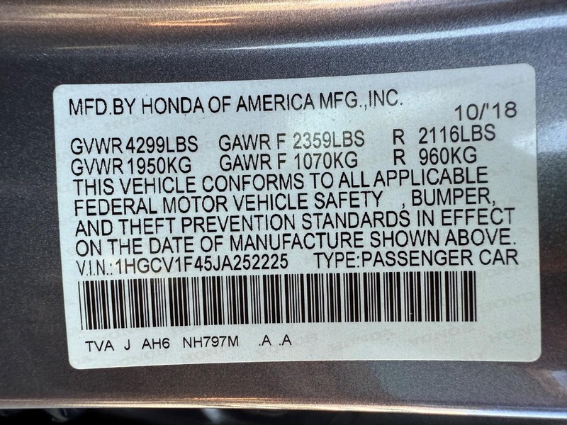 Honda Accord Sedan Vehicle Image 28
