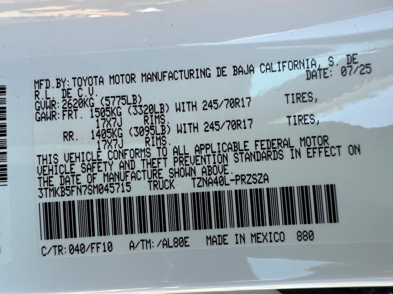 Toyota Tacoma 2WD Vehicle Image 20