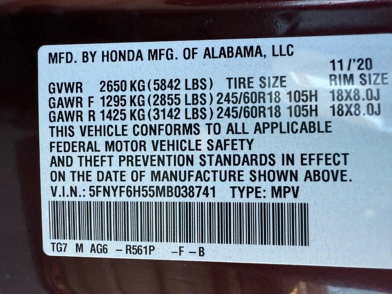 Honda Pilot Vehicle Image 30