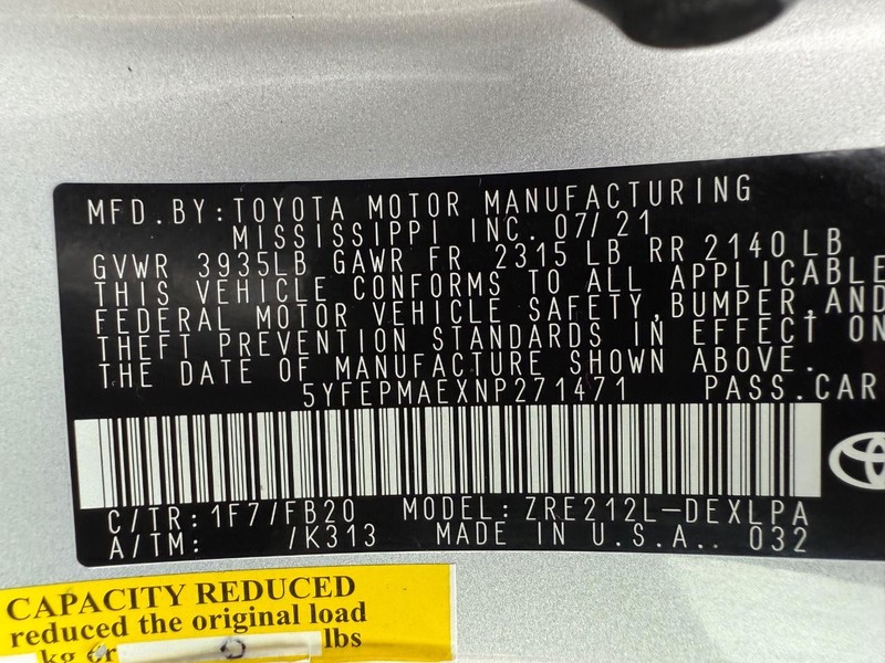 Toyota Corolla Vehicle Image 24