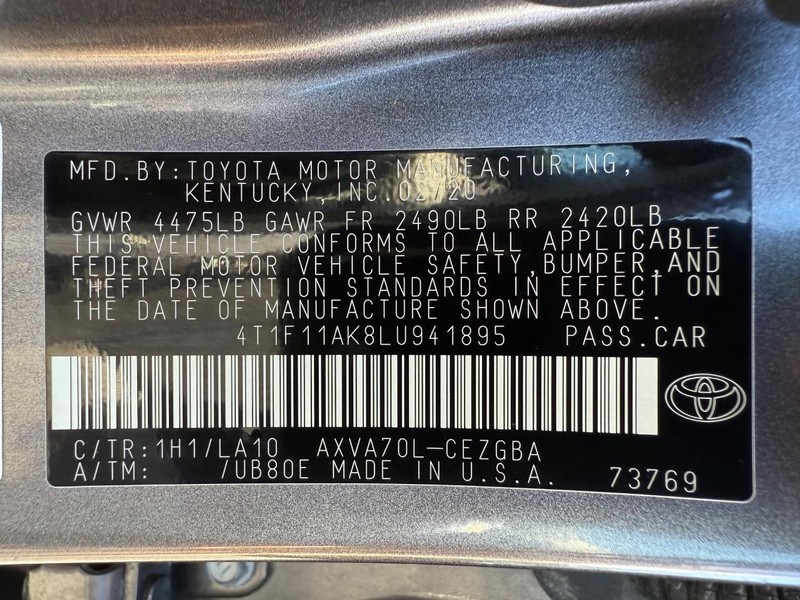 Toyota Camry Vehicle Image 25