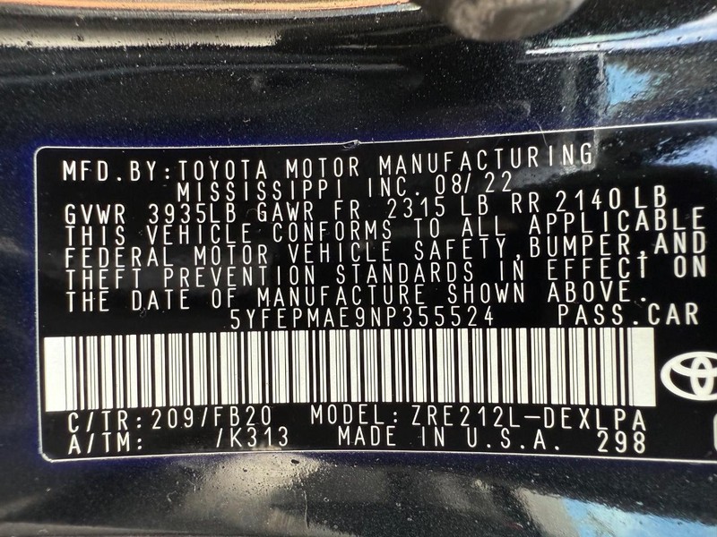 Toyota Corolla Vehicle Image 24