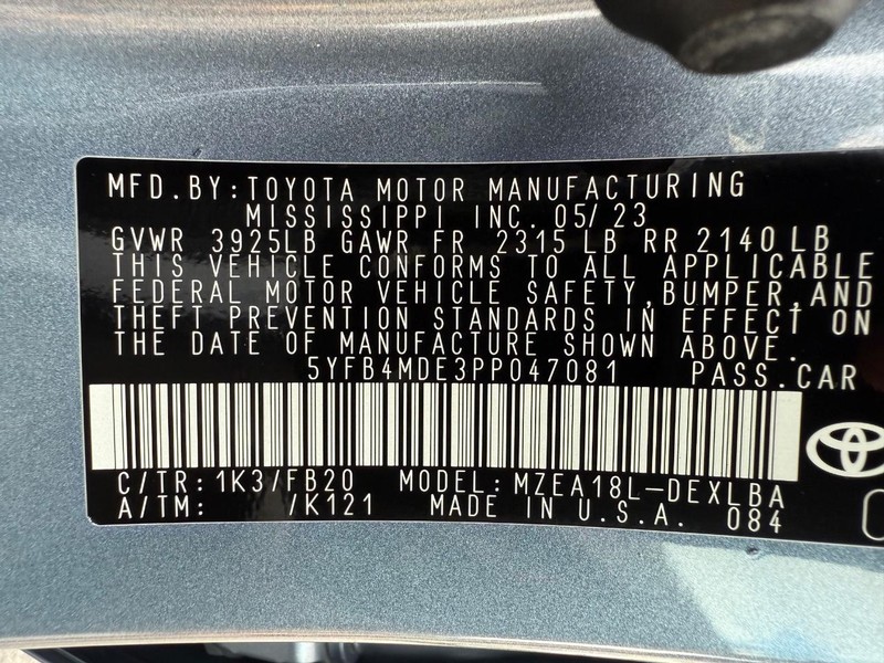 Toyota Corolla Vehicle Image 24