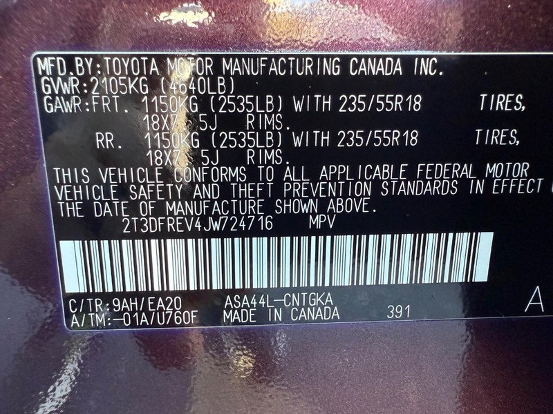 Toyota RAV4 Vehicle Image 29