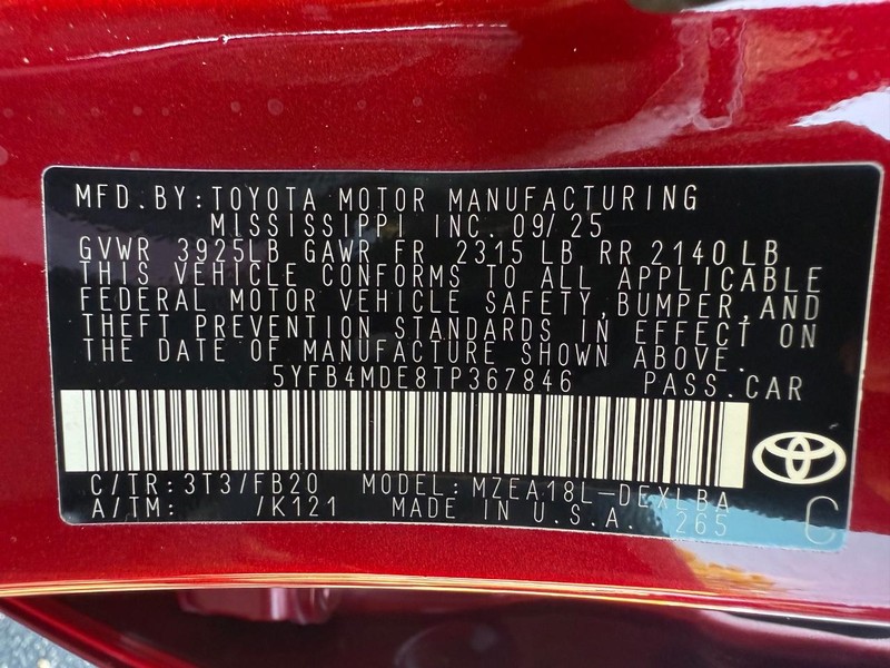 Toyota Corolla Vehicle Image 18