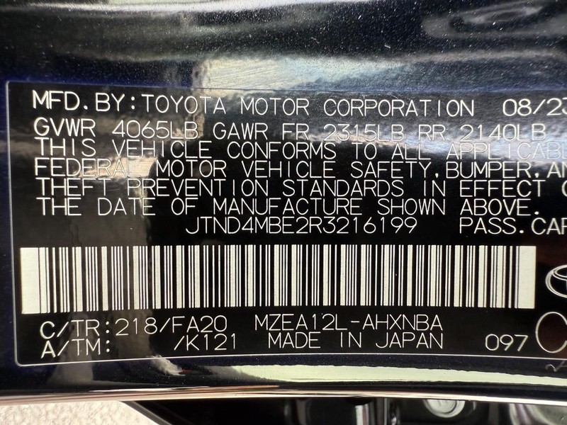 Toyota Corolla Hatchback Vehicle Image 25