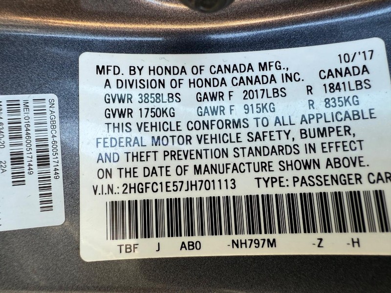 Honda Civic Si Sedan Vehicle Image 27