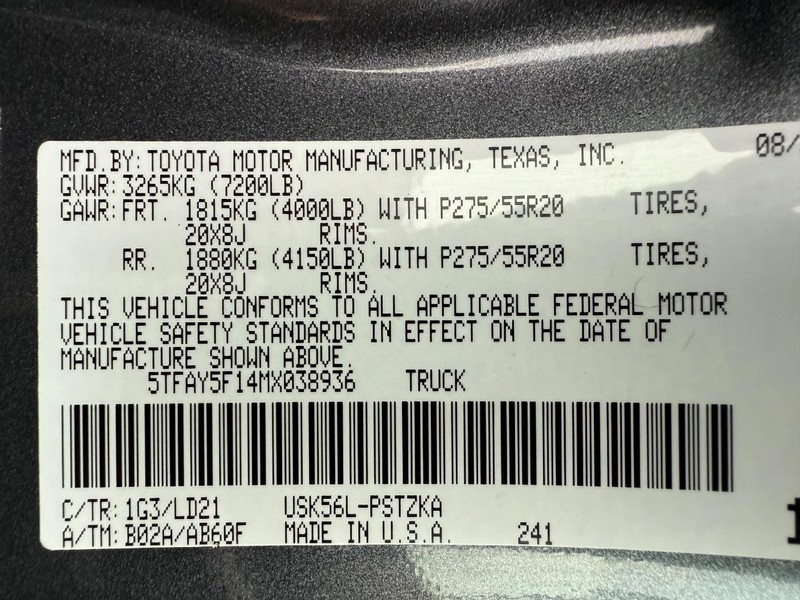 Toyota Tundra 4WD Vehicle Image 26