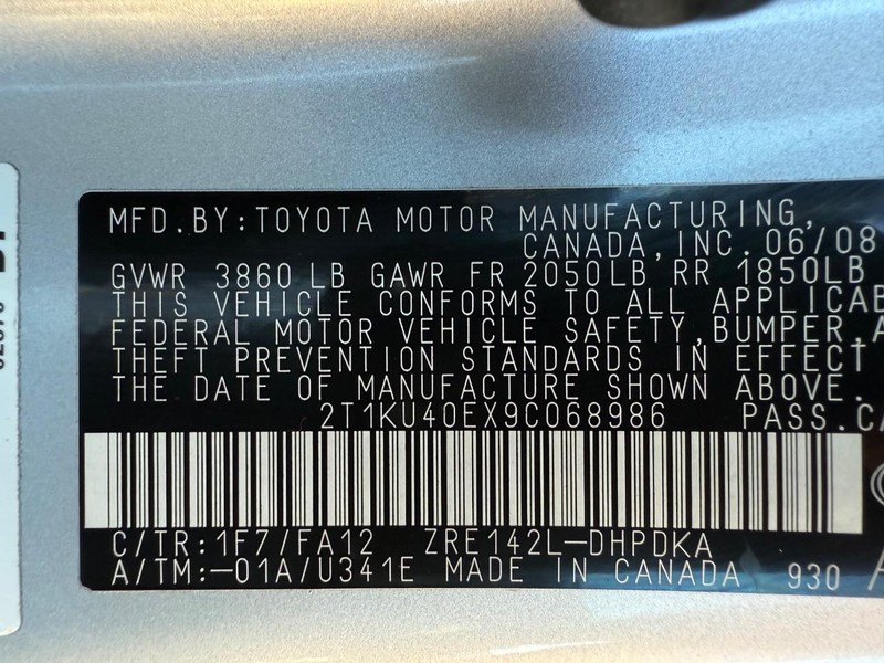 Toyota Matrix Vehicle Image 21