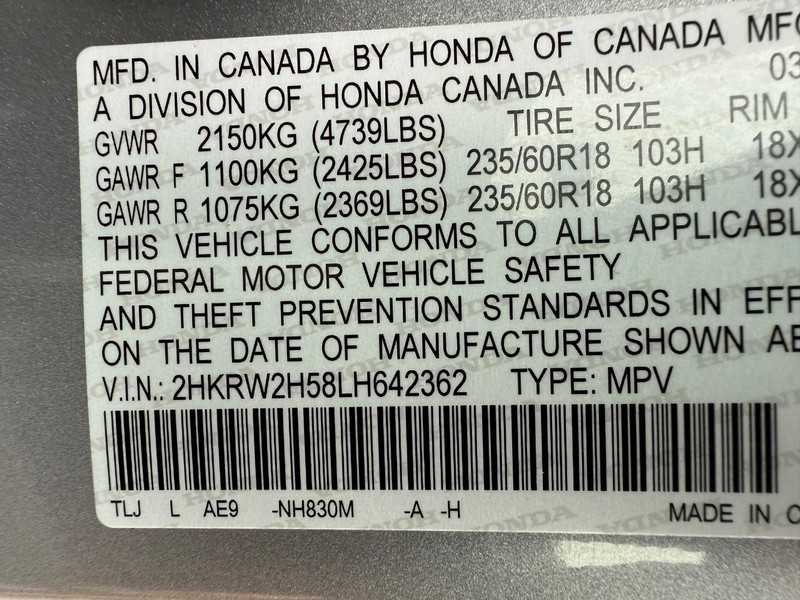 Honda CR-V Vehicle Image 27