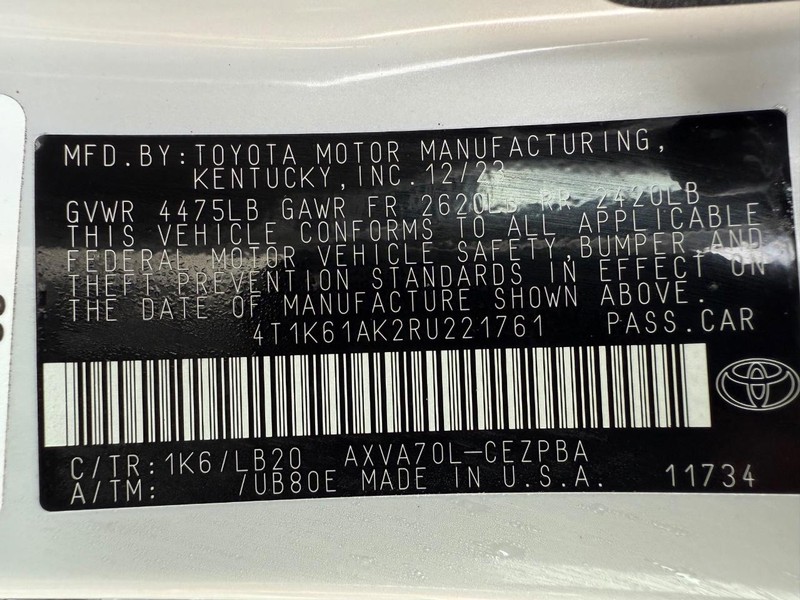 Toyota Camry Vehicle Image 25