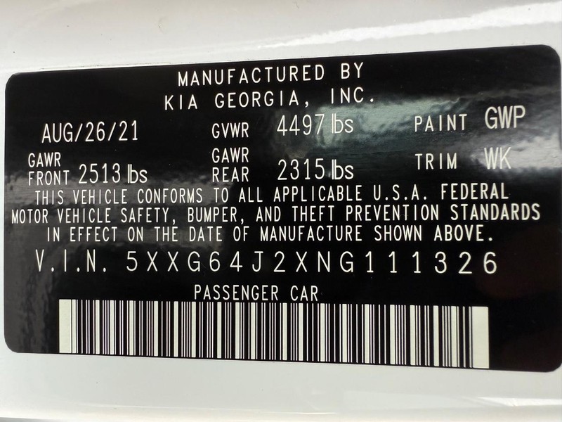 Kia K5 Vehicle Image 28