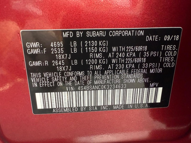 Subaru Outback Vehicle Image 29