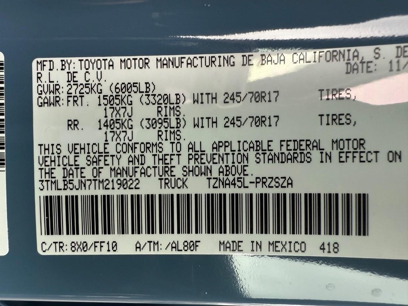 Toyota Tacoma 4WD Vehicle Image 20