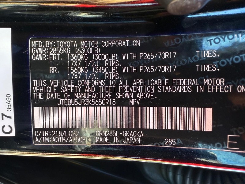 Toyota 4Runner Vehicle Image 27