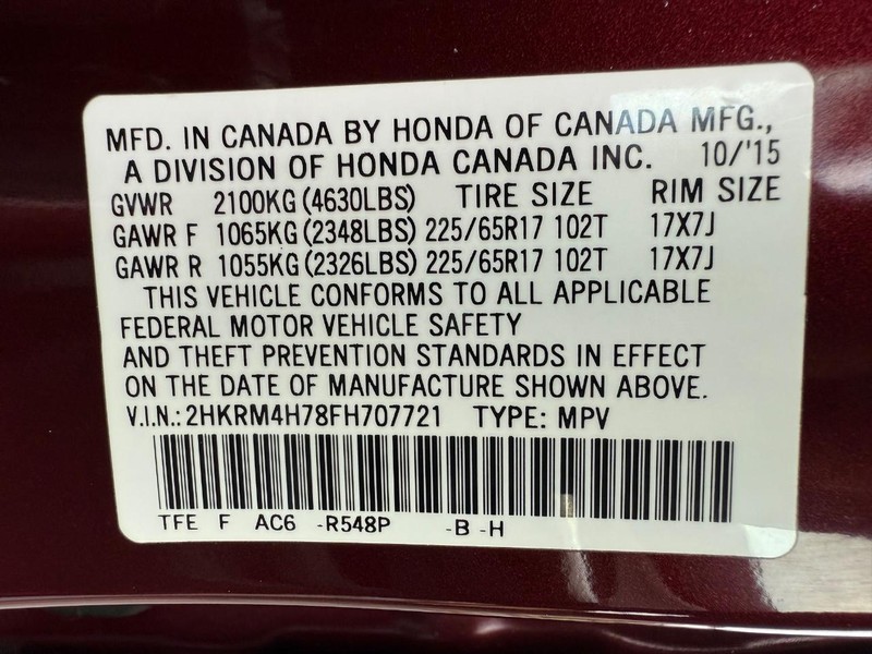 Honda CR-V Vehicle Image 27