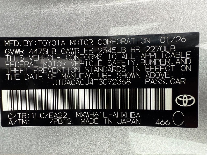 Toyota Prius Plug-In Hybrid Vehicle Image 20