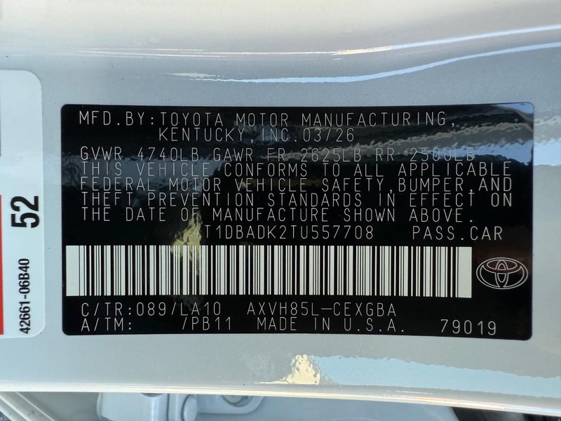 Toyota Camry Vehicle Image 21