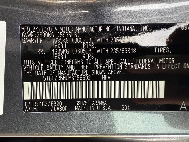 Toyota Highlander Vehicle Image 29