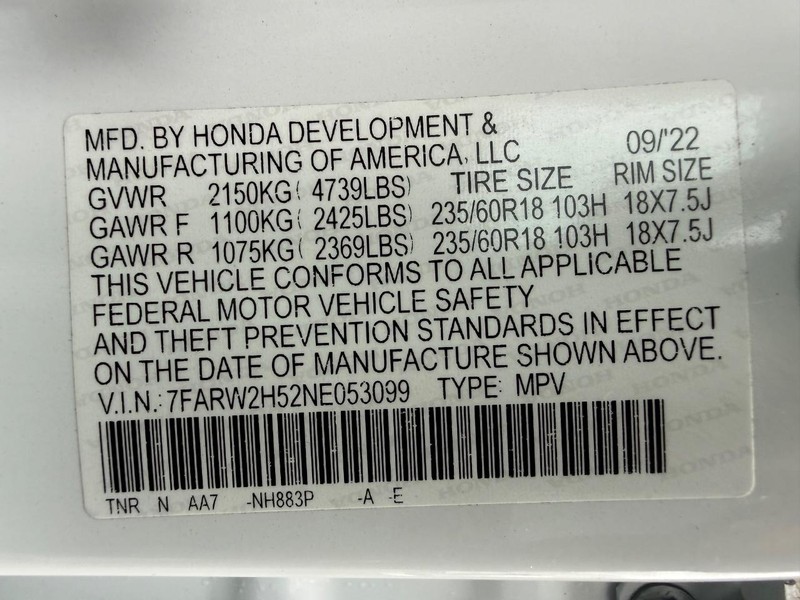 Honda CR-V Vehicle Image 27